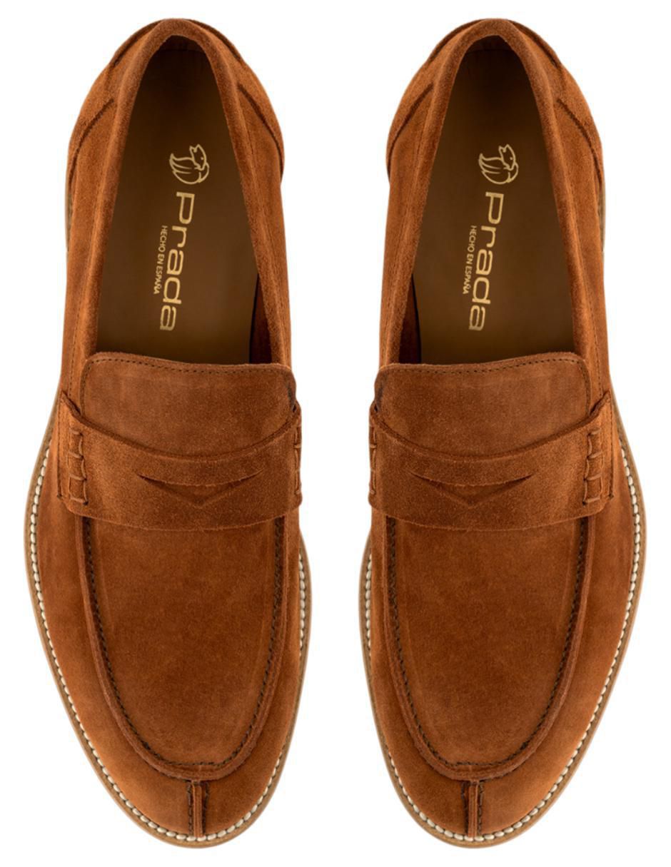 Zapato mocasín prada sin familia o colección "para hombre"