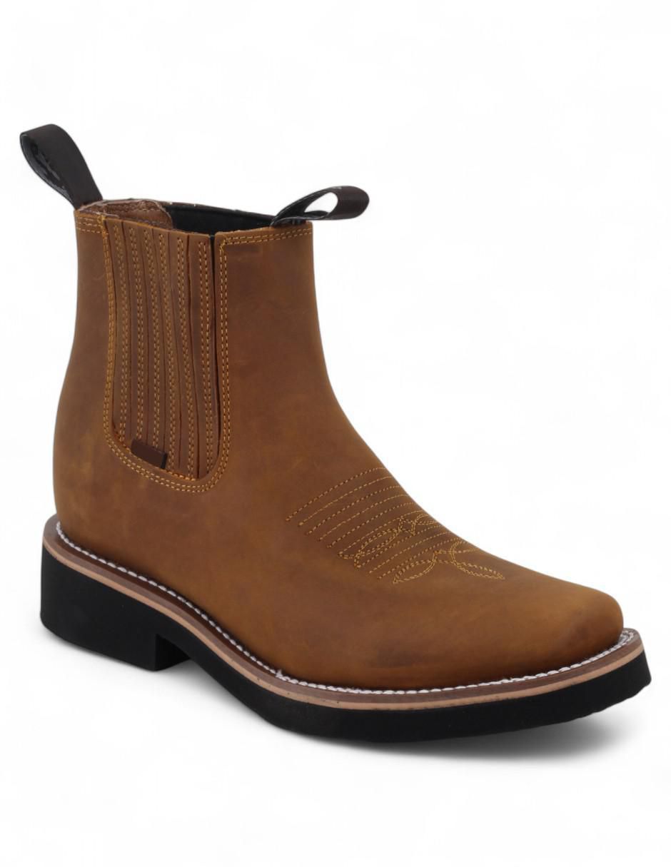 Botín Soul de piel para hombre