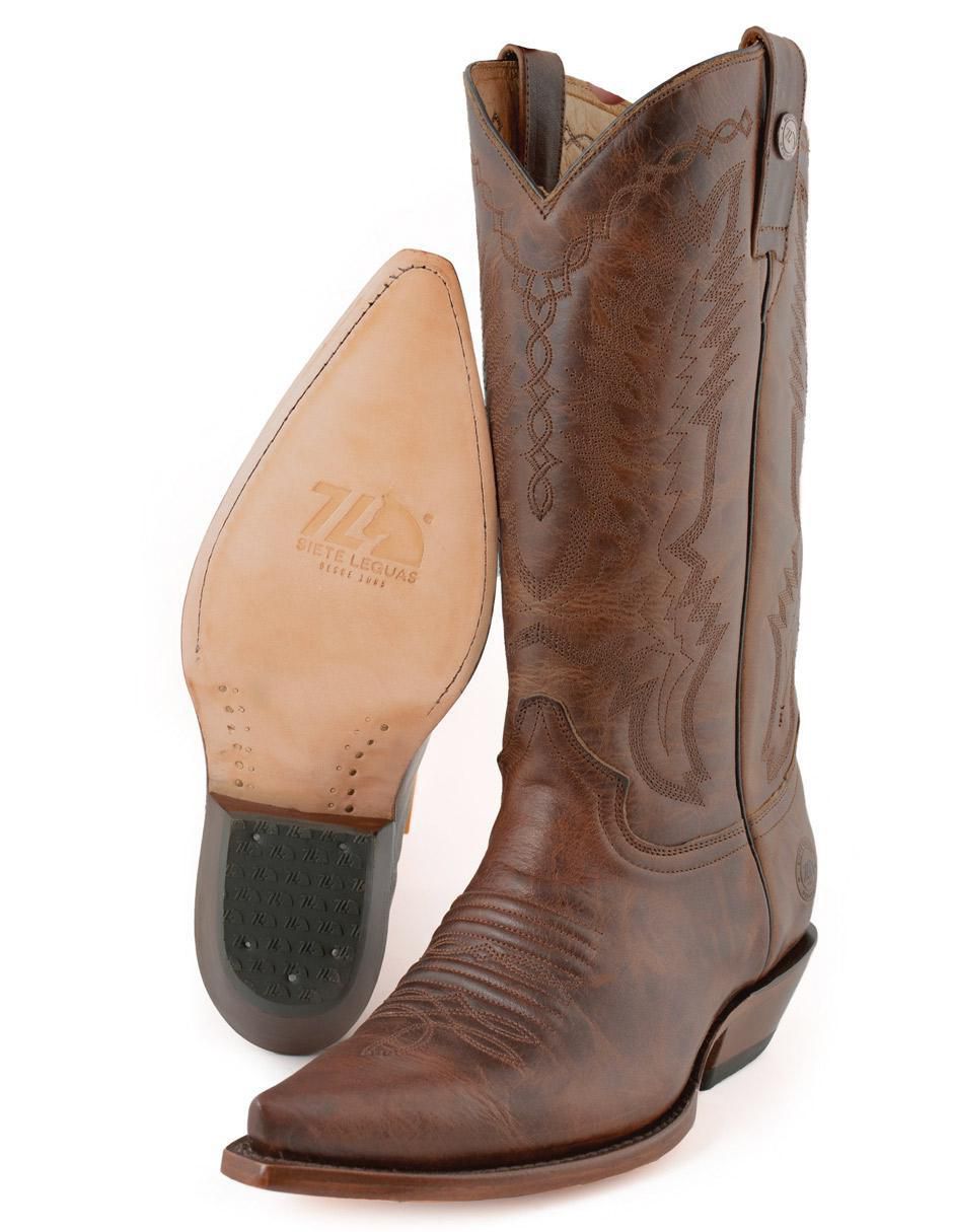Bota Vaquera de piel para hombre 3