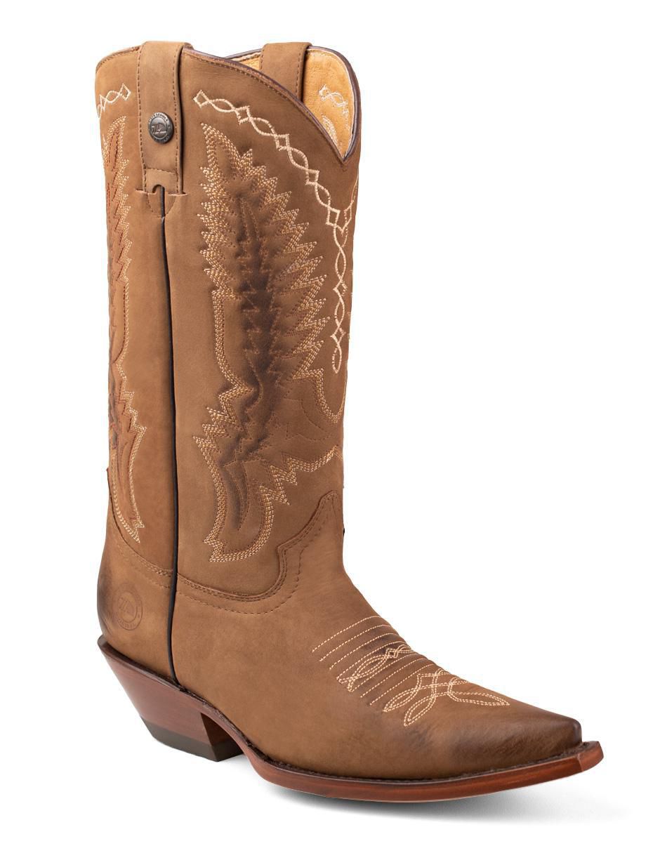 Bota Vaquera de piel para hombre