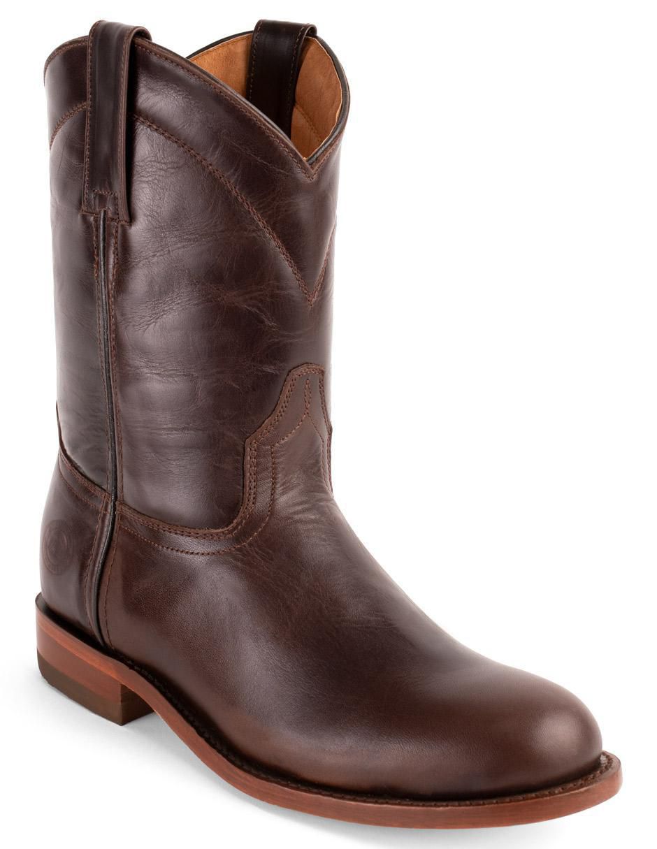 Bota Roper de piel para hombre