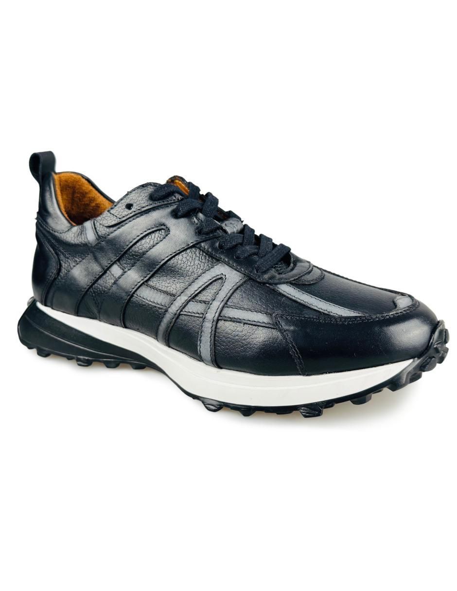 Tenis de piel One para hombre