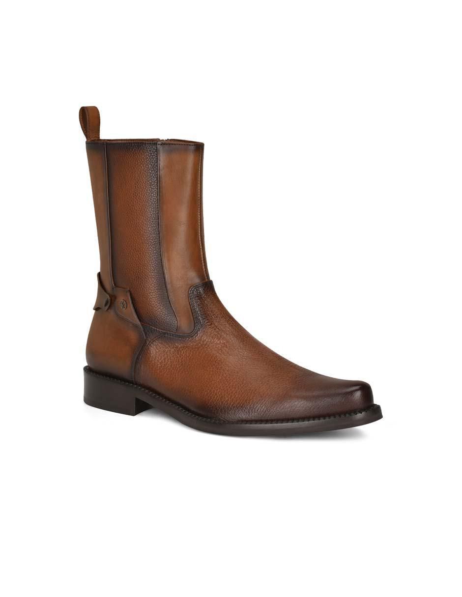 Bota de piel para hombre