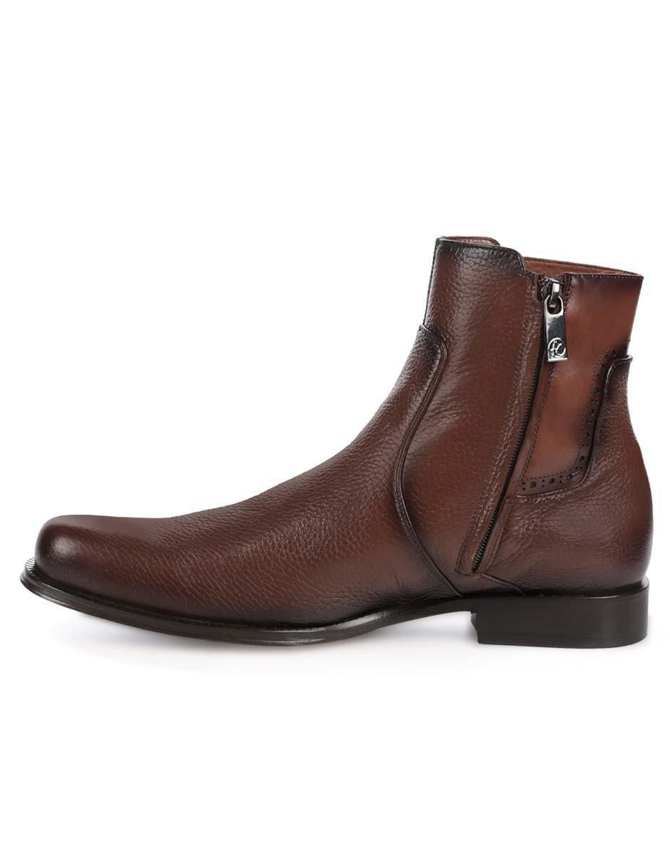Botín de piel para hombre 7