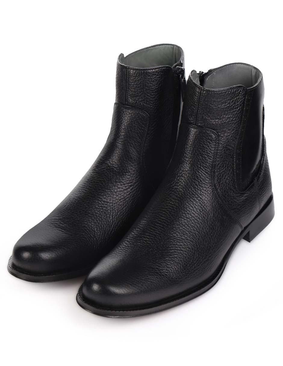 Botín de piel para hombre 4