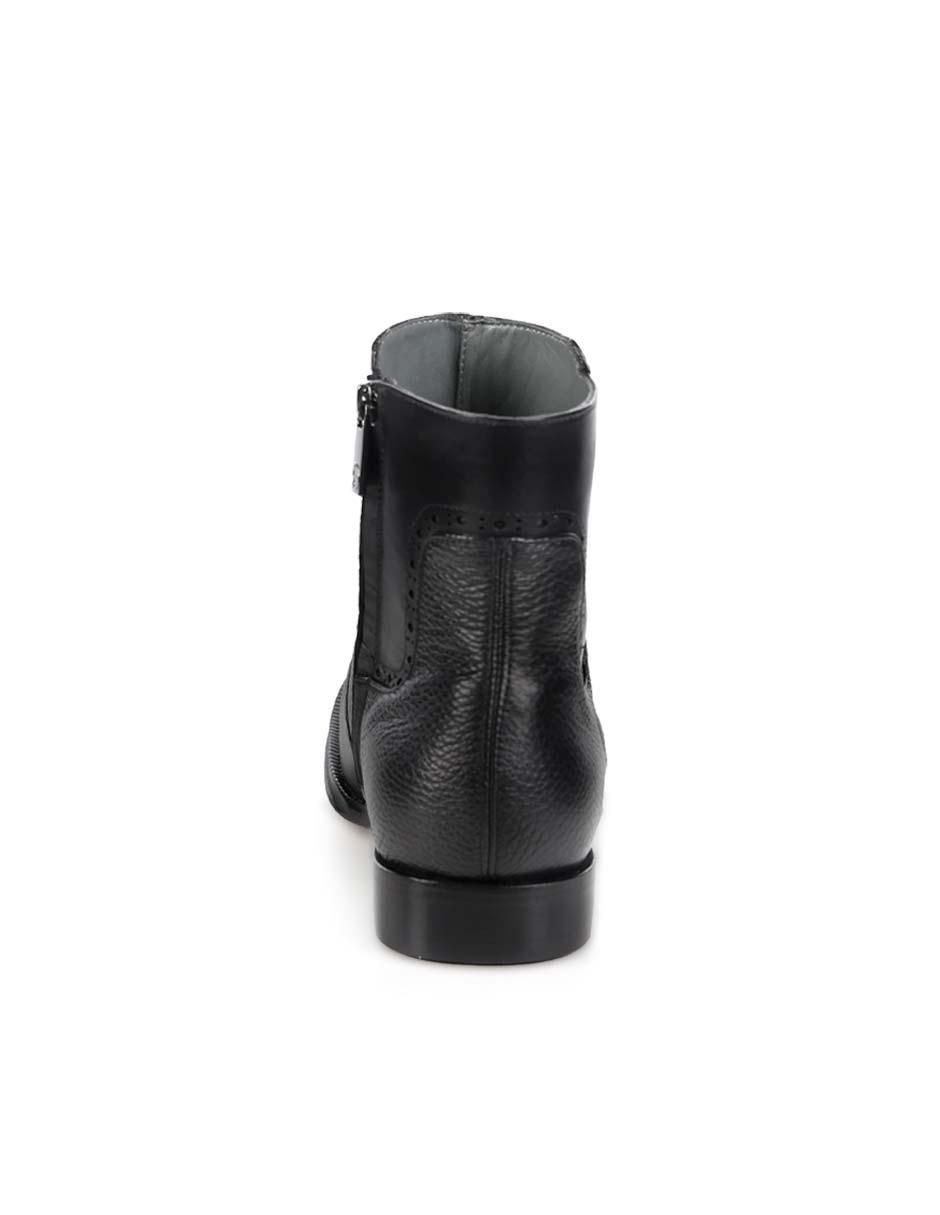 Botín de piel para hombre 5
