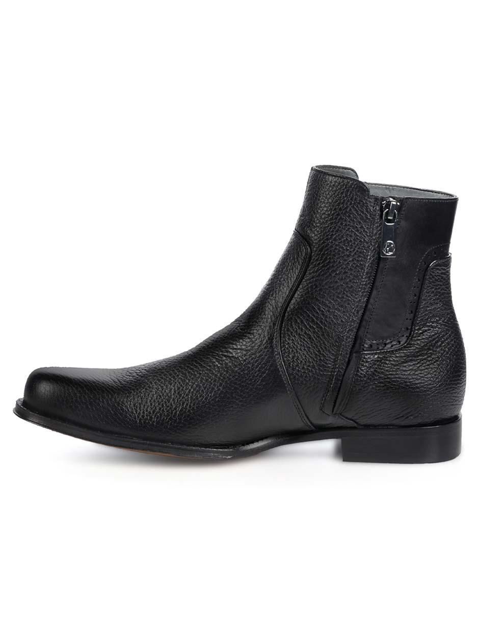 Botín de piel para hombre 6