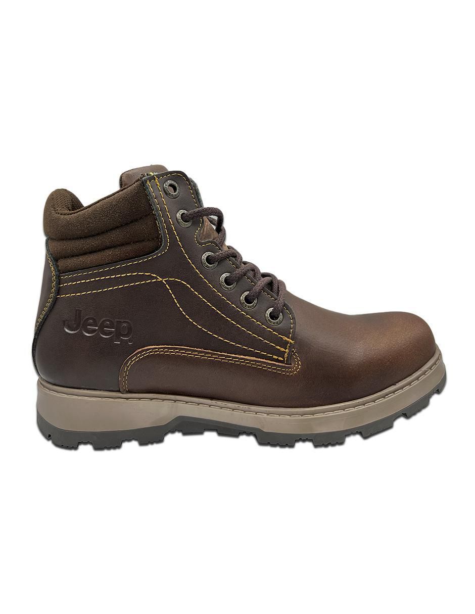 Bota de piel para hombre