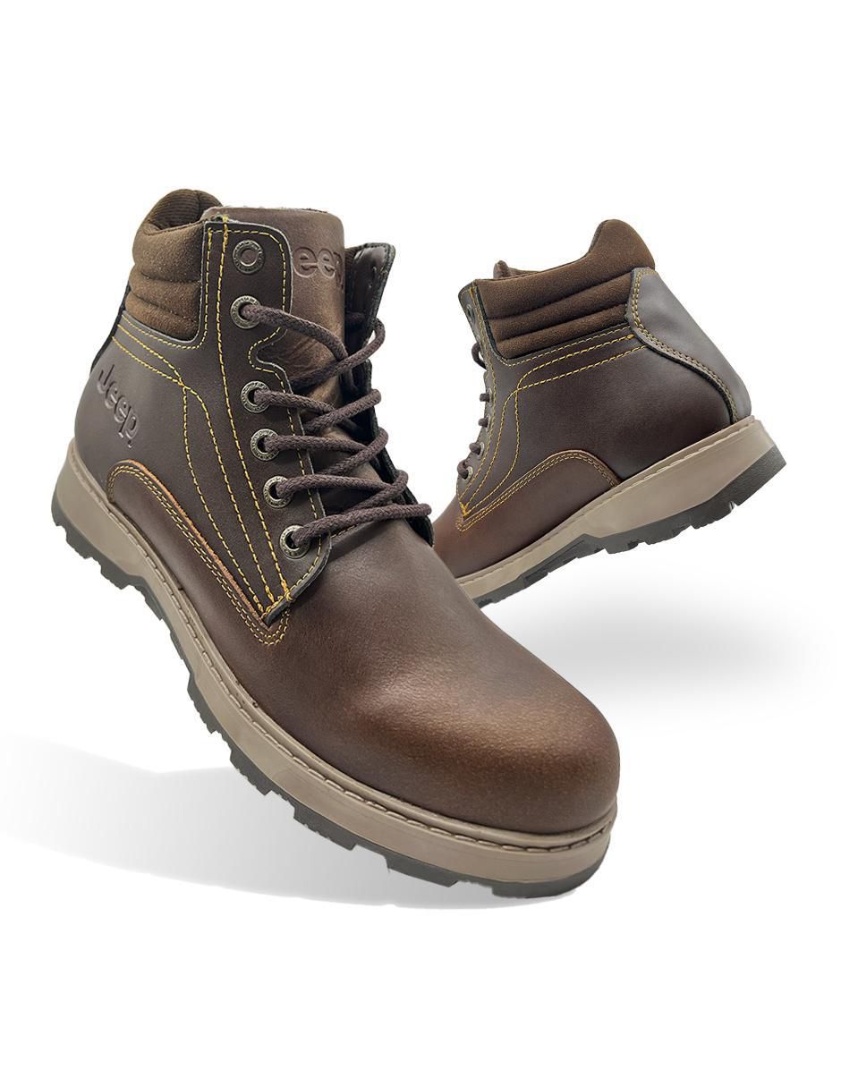 Bota de piel para hombre 10