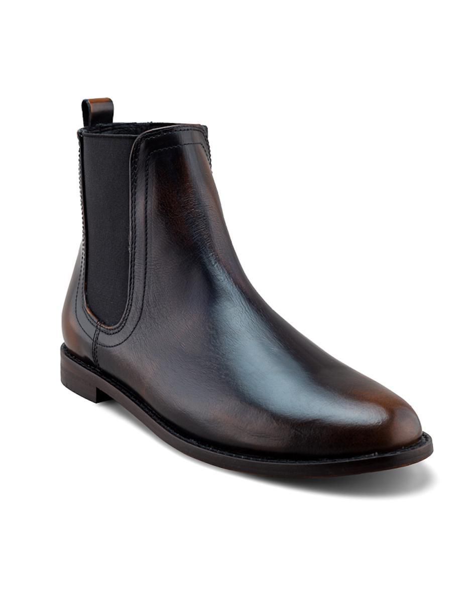 Bota de piel para hombre