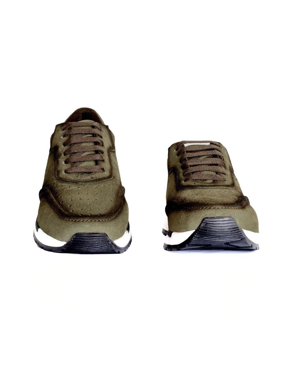 Tenis de piel para hombre 4