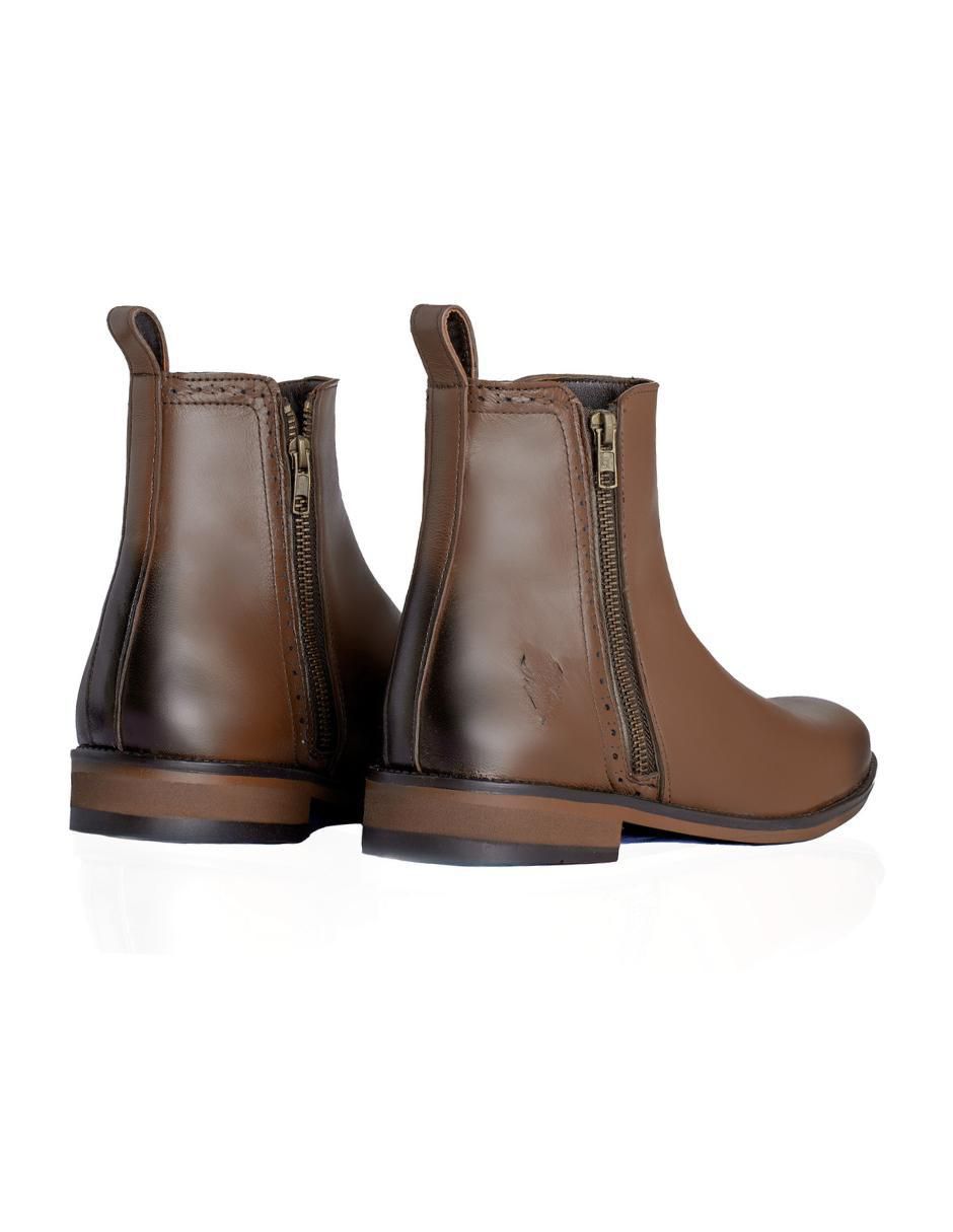 Botín de piel para hombre 3