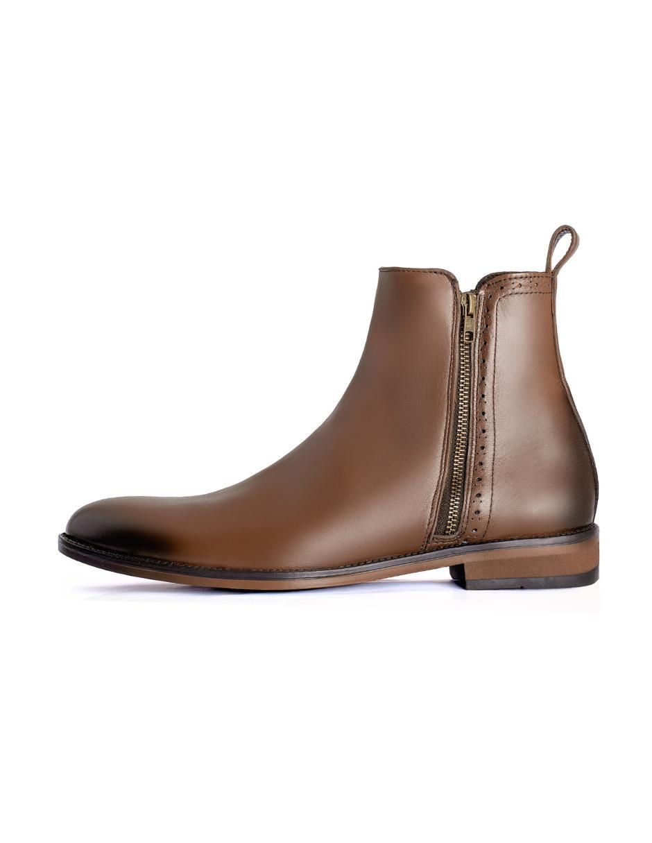Botín de piel para hombre 4
