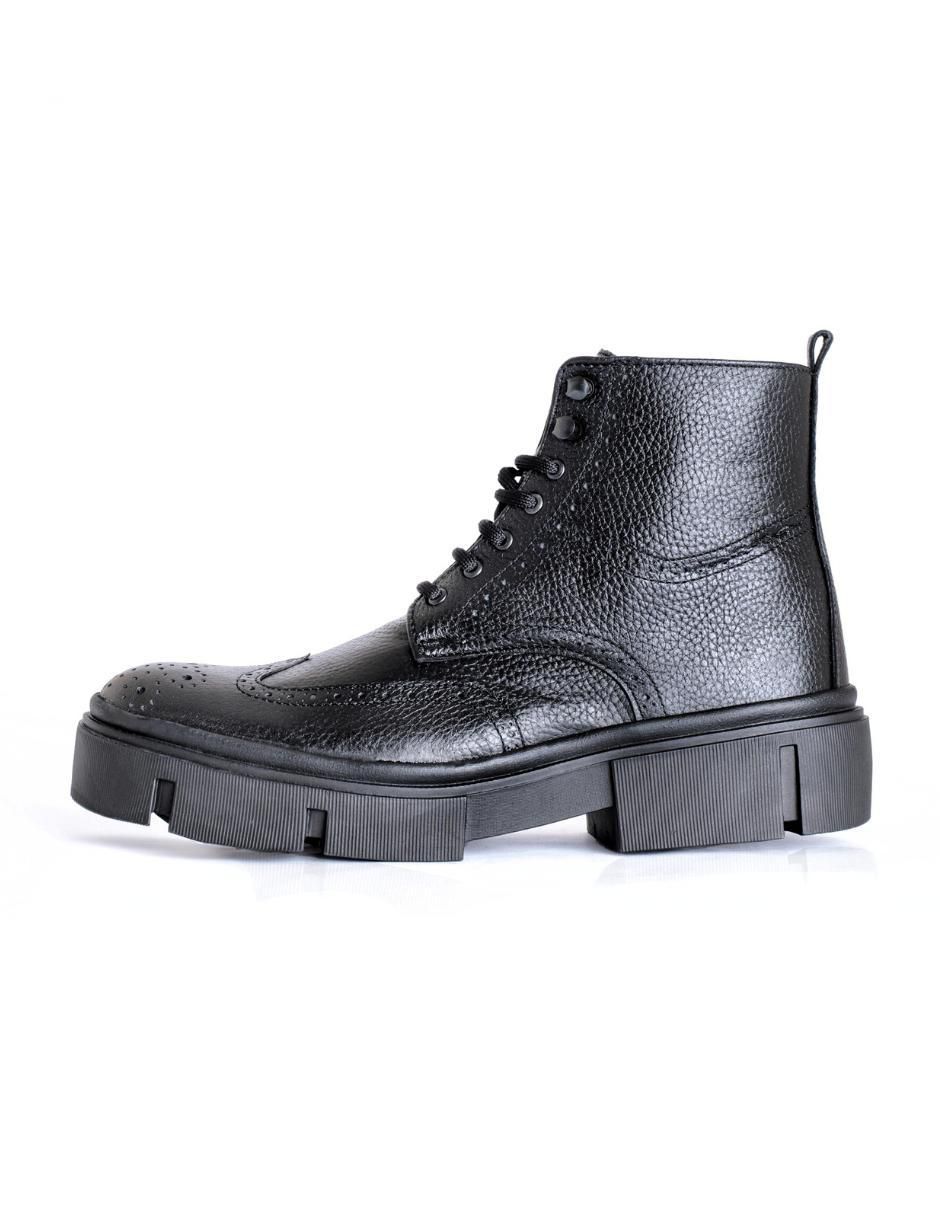 Bota Chunky de piel para hombre 4