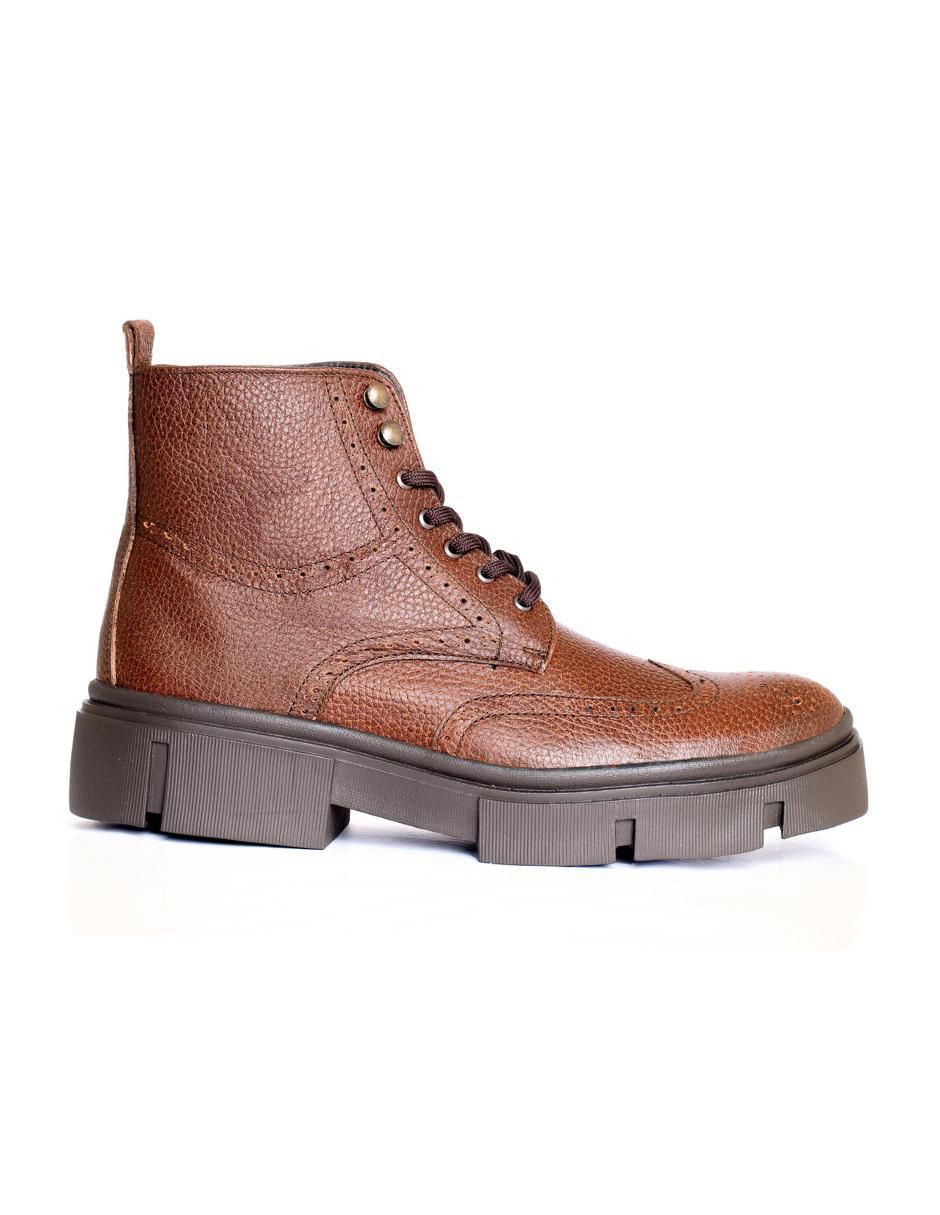 Bota Chunky de piel para hombre