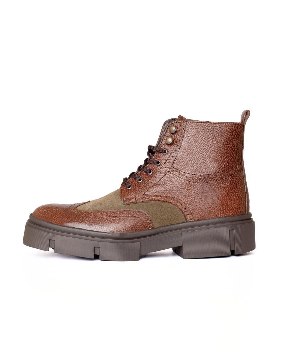 Bota/botín daraimar chunky "de" piel "para hombre"