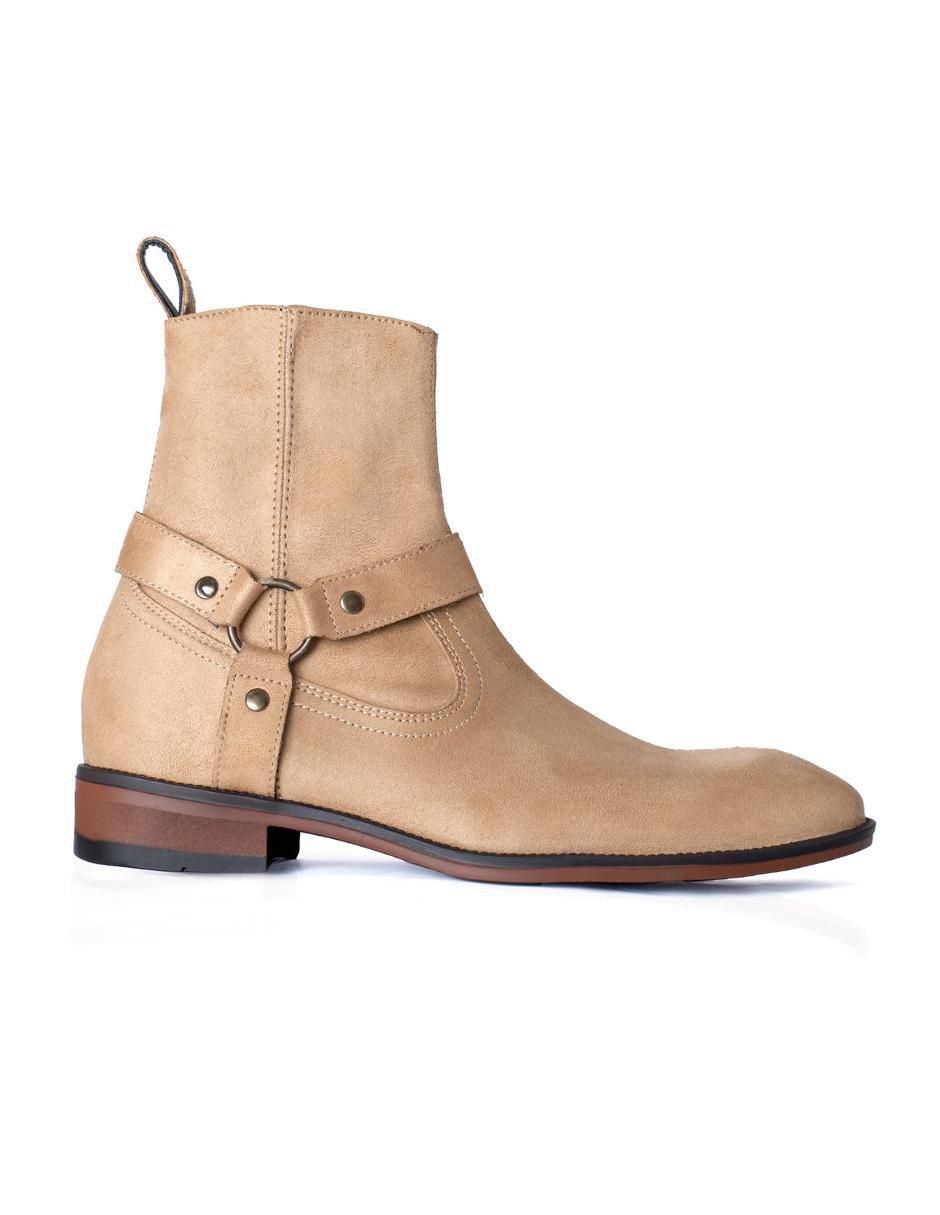 Bota de piel para hombre