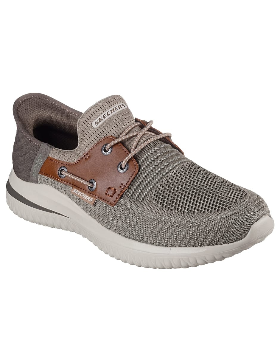 Zapato náutico Skechers Delson Slip-Ins para hombre Liverpool