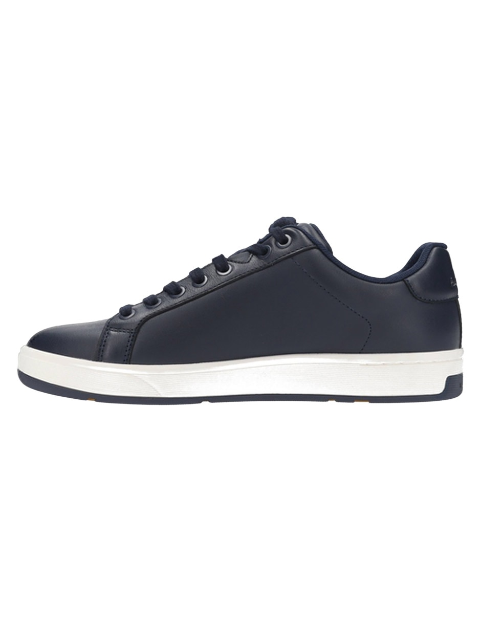 Tenis de piel para hombre