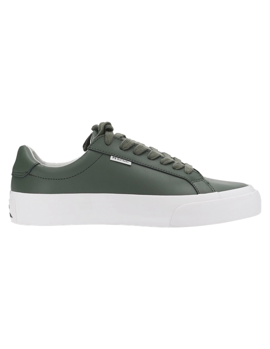 Tenis de piel para hombre