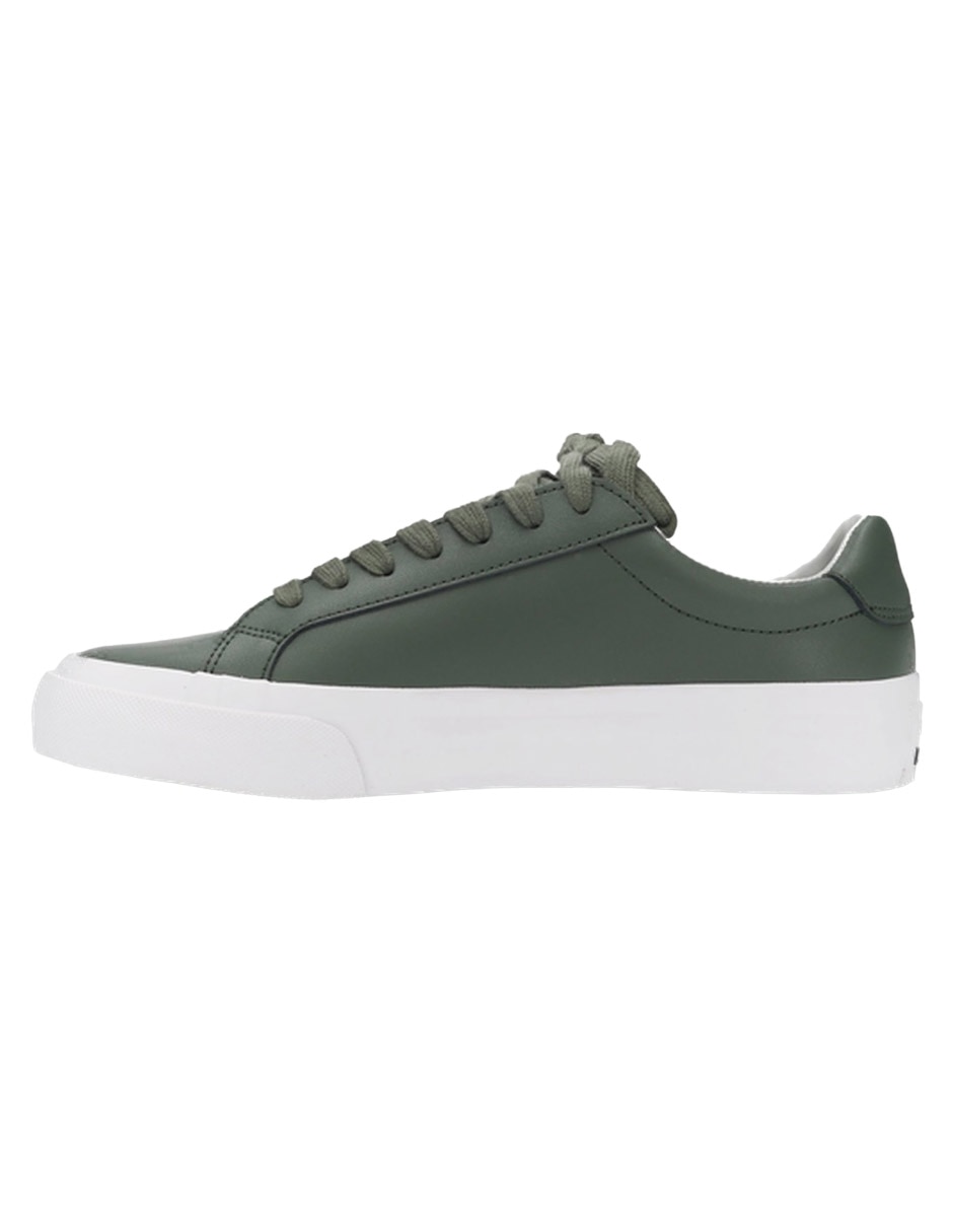 Tenis de piel para hombre