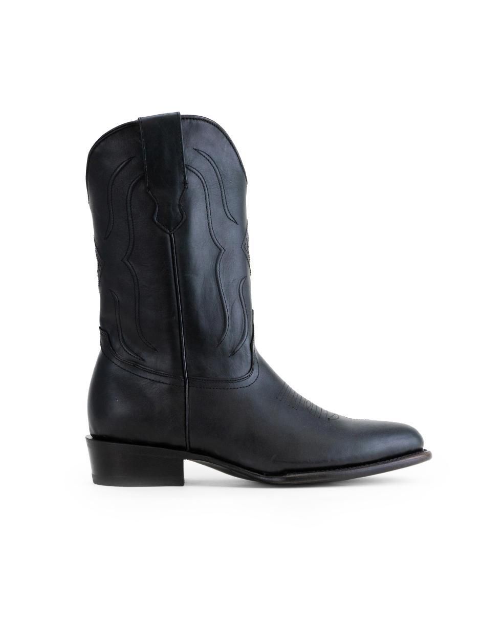 Bota de piel para hombre