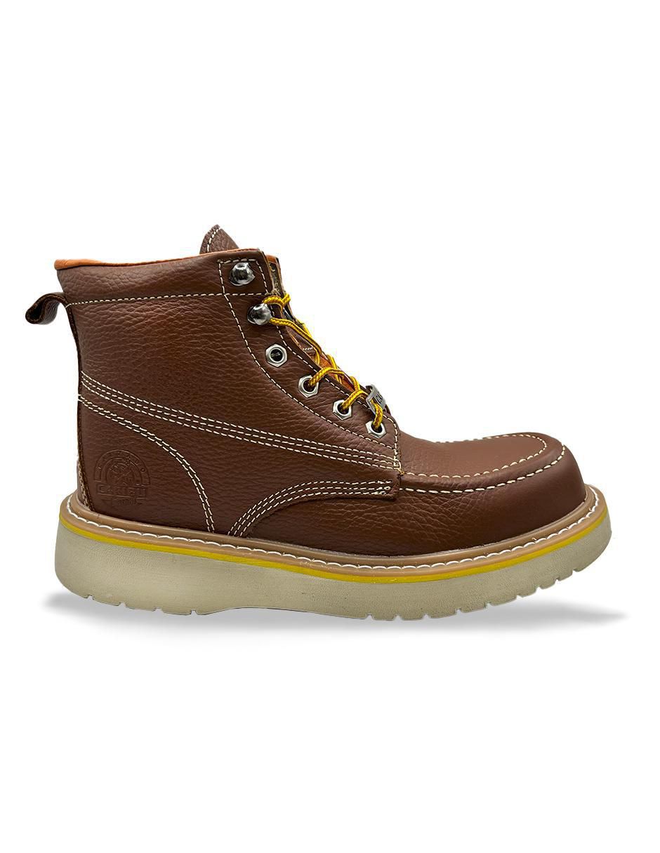 Bota de piel para hombre