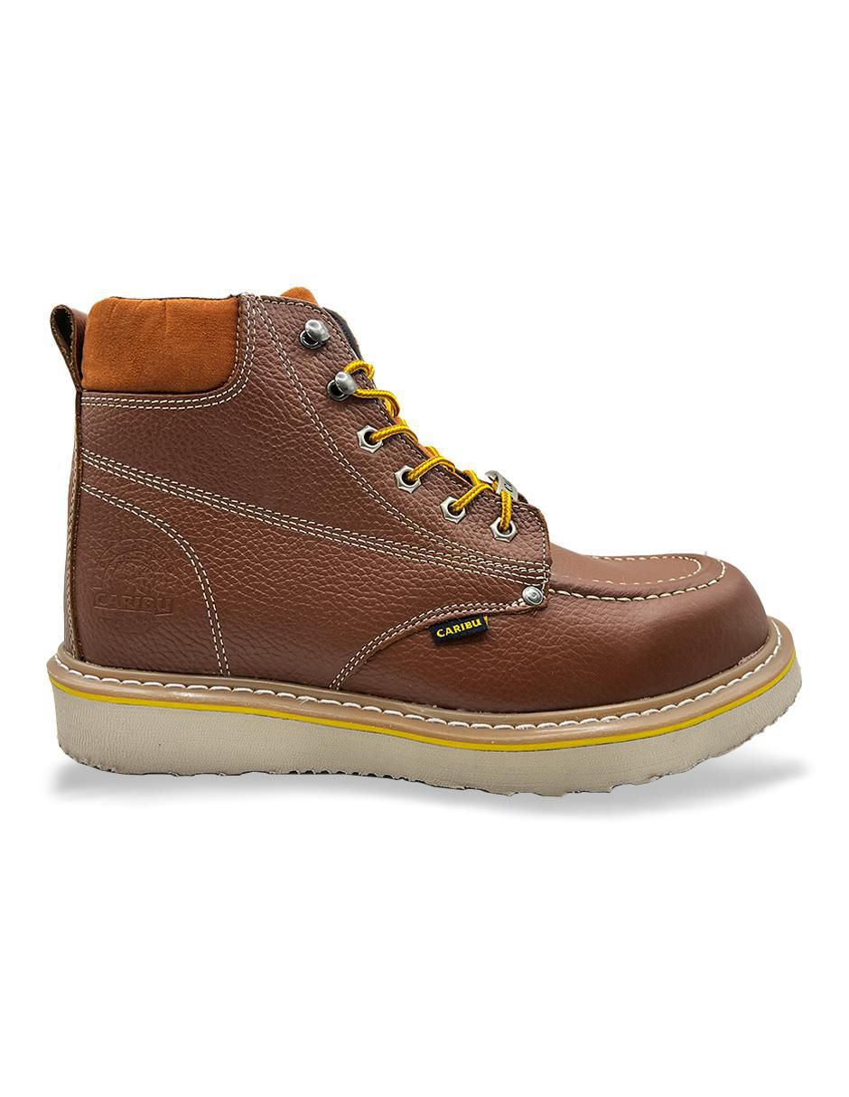 Bota de piel para hombre