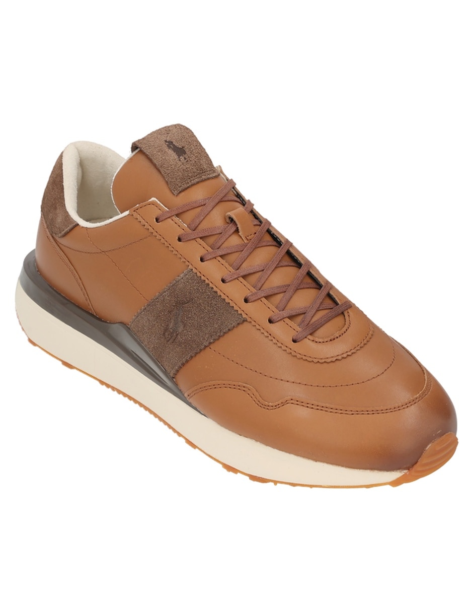 Tenis de piel para hombre