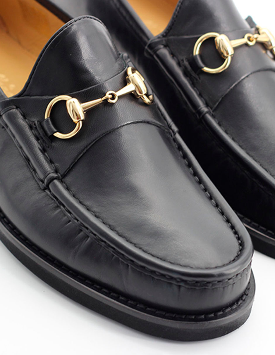 ZAPATO CASTELLANO 33S, 29.5 CM, NEGRO