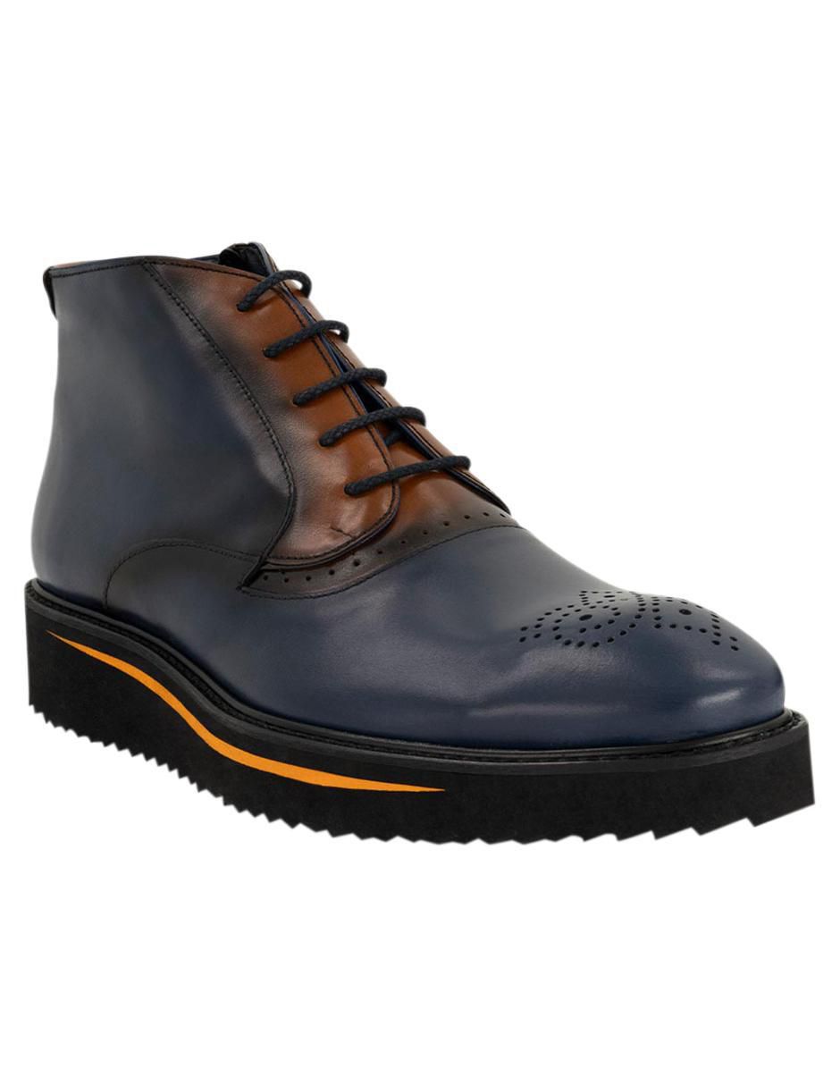 Bota de piel para hombre