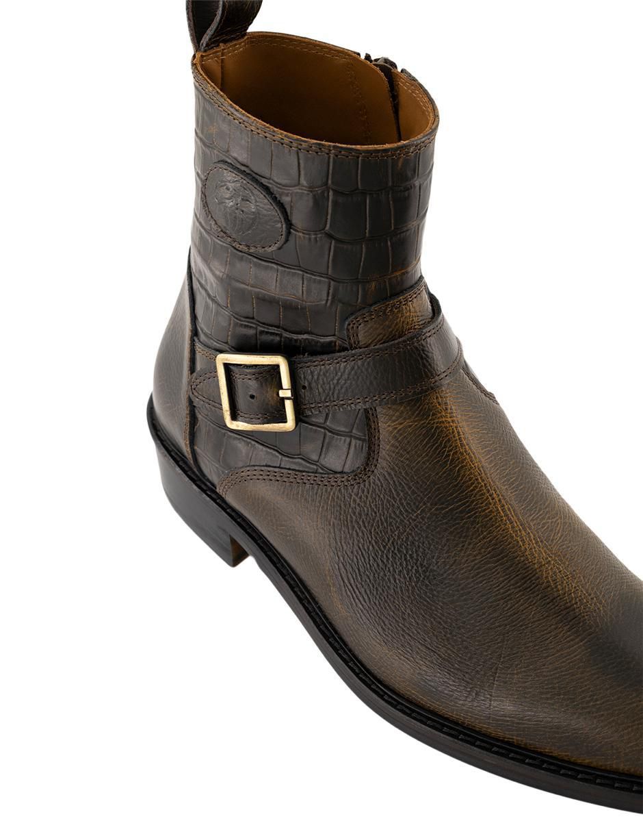 Bota de piel para hombre 4