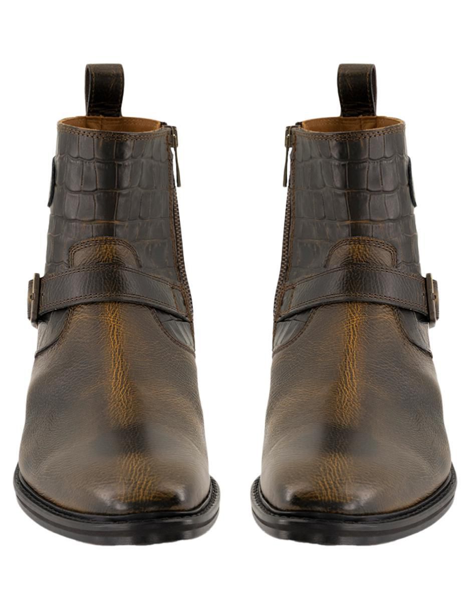 Bota de piel para hombre 5