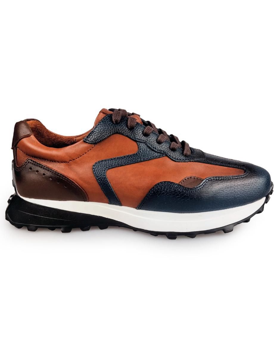 Tenis de piel Cromo One para hombre 2