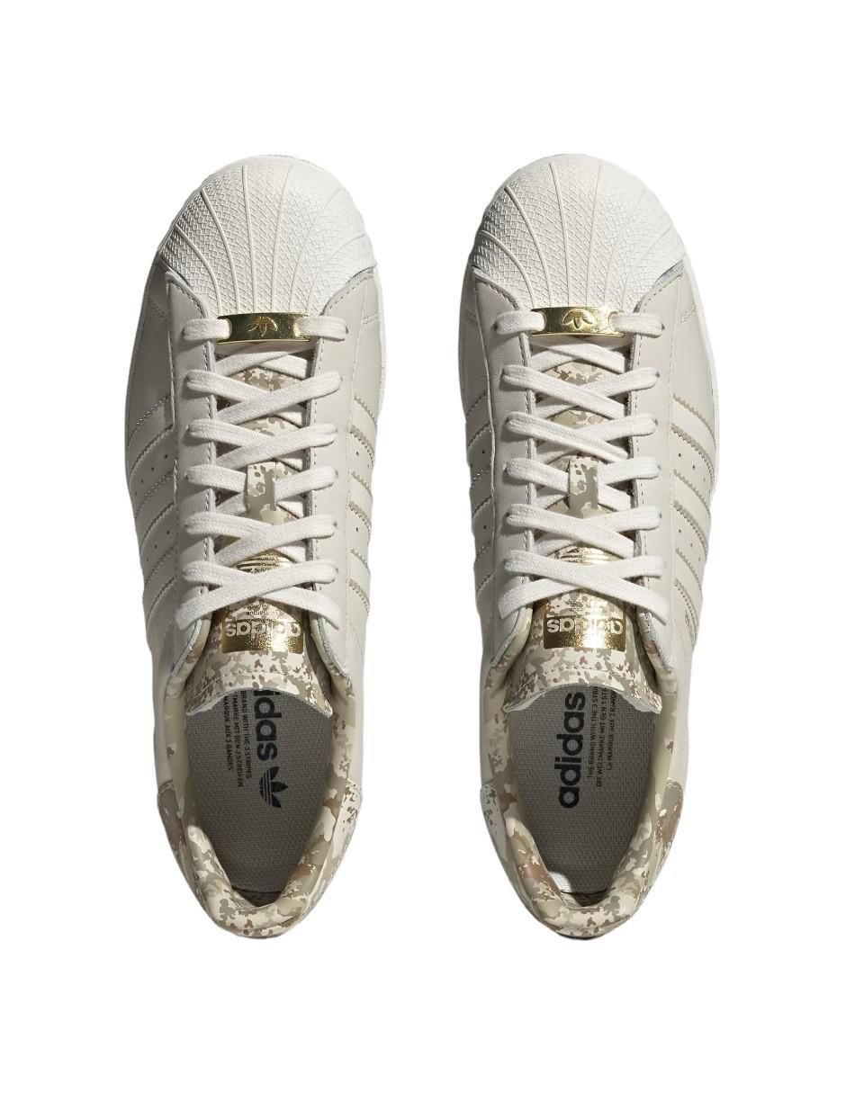 Tenis de piel Superstar para hombre 2