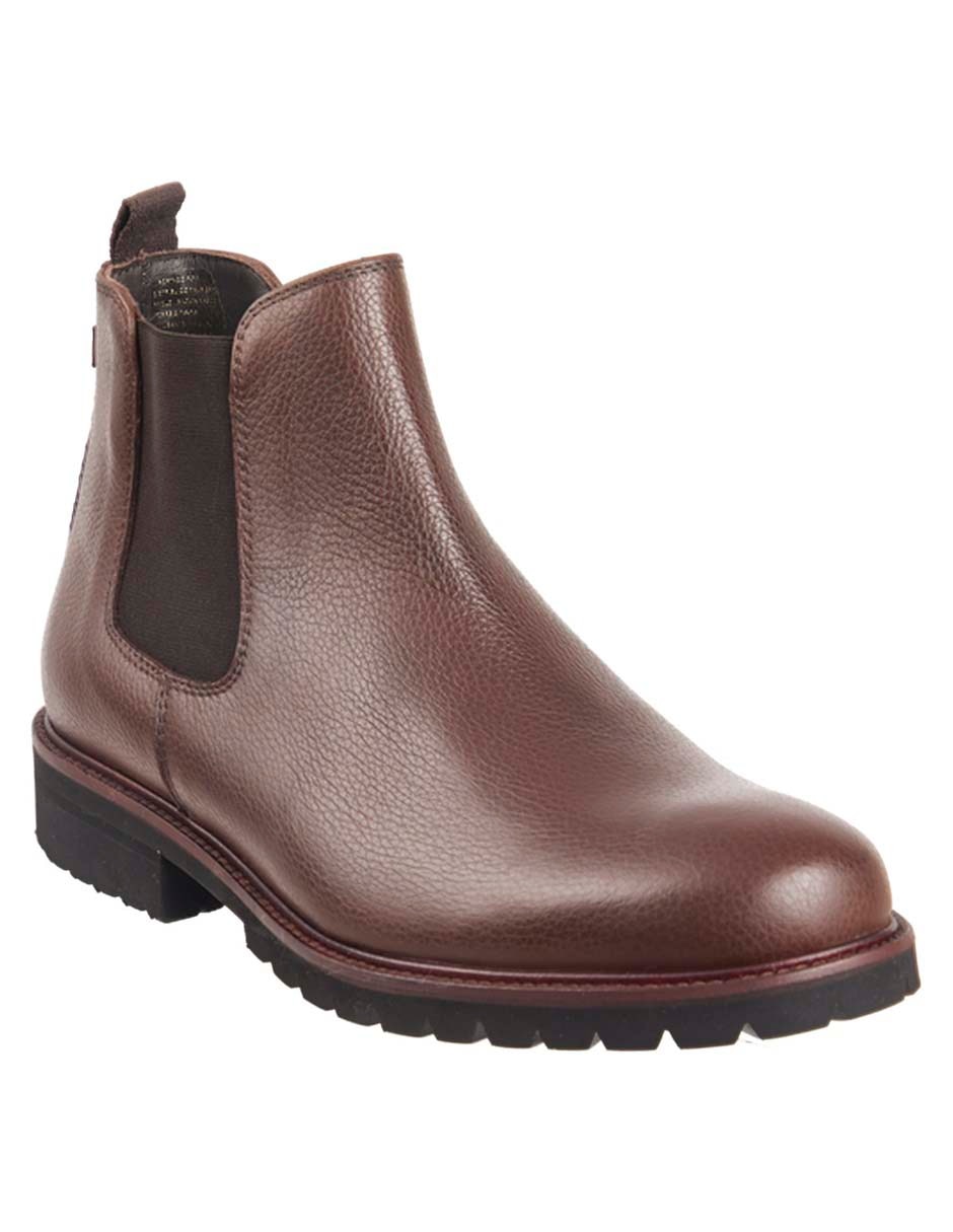 Botín de piel para hombre