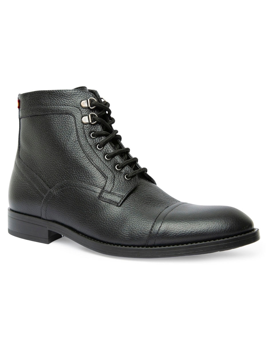 Botín de piel para hombre