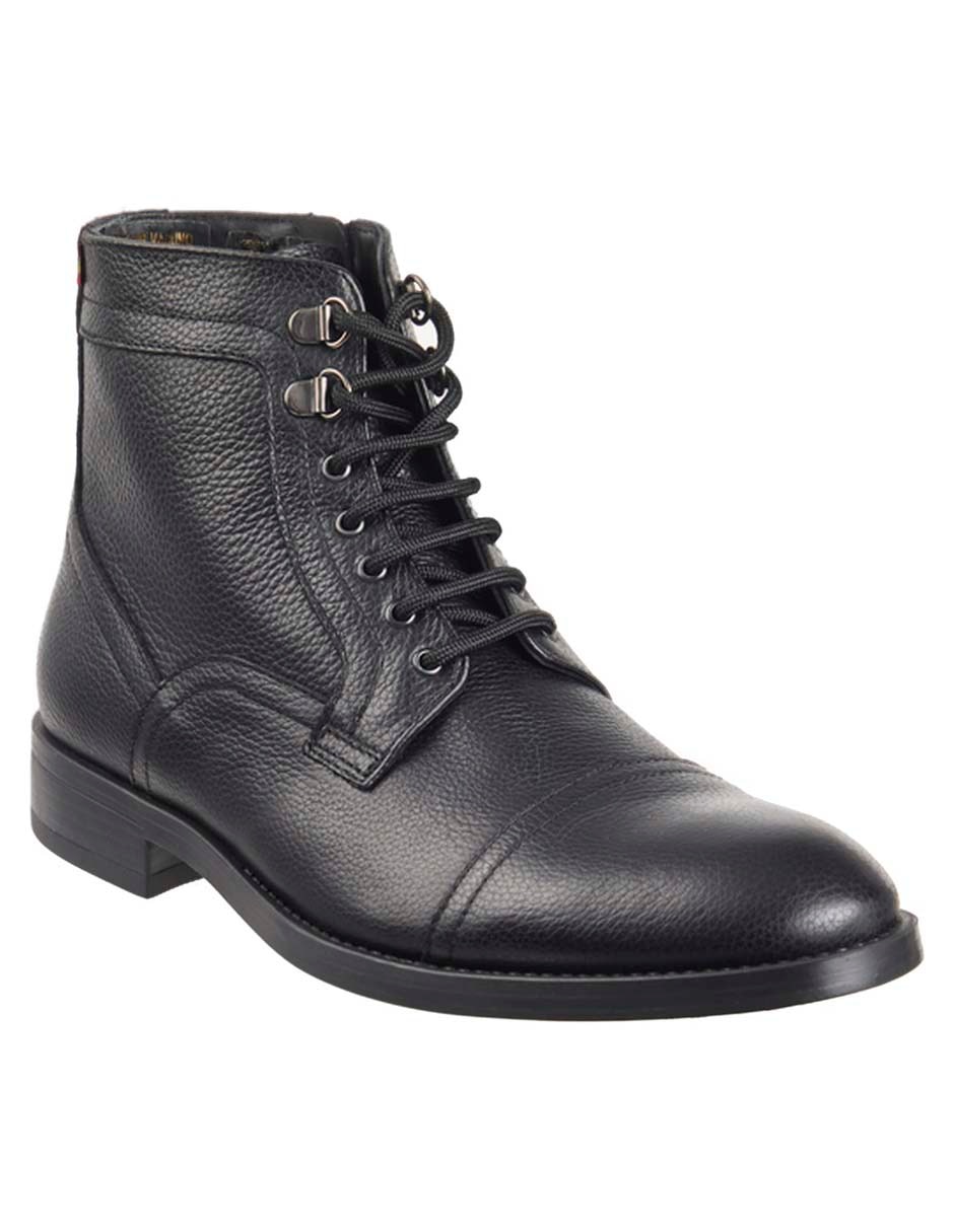 Botín de piel para hombre