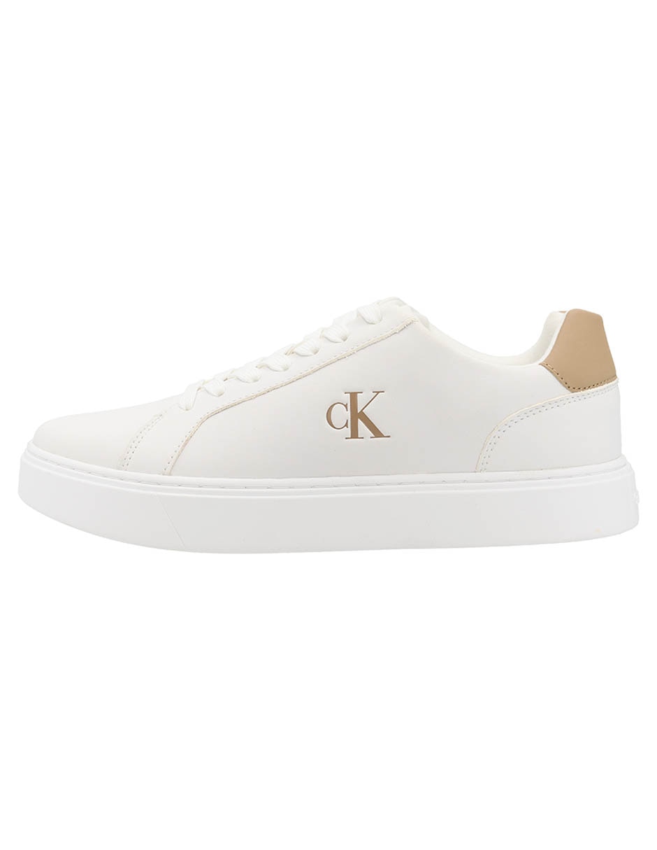 Tenis de piel para hombre