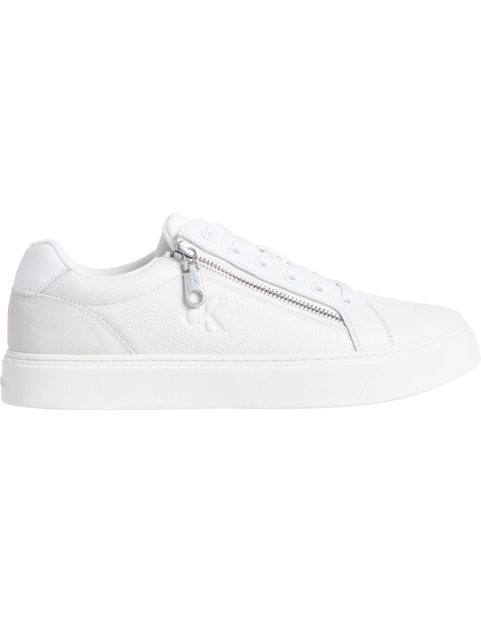 Tenis de piel para hombre