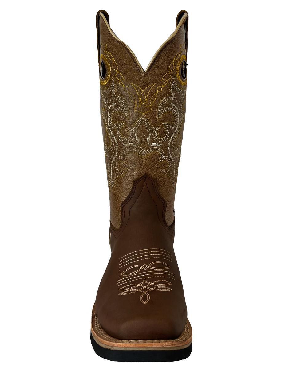 Bota Vaquero de piel para hombre 2