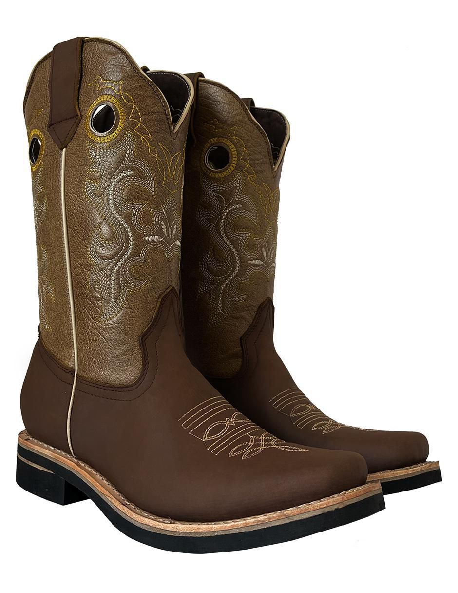 Bota Vaquero de piel para hombre 5