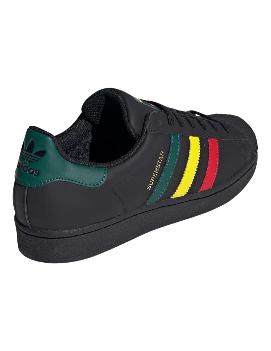 Tenis de piel Superstar para hombre 5