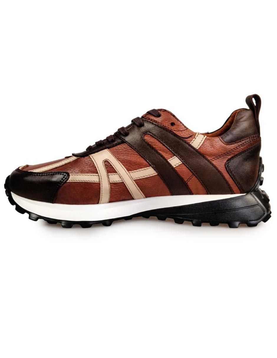 Tenis de piel Gromo One para hombre 4