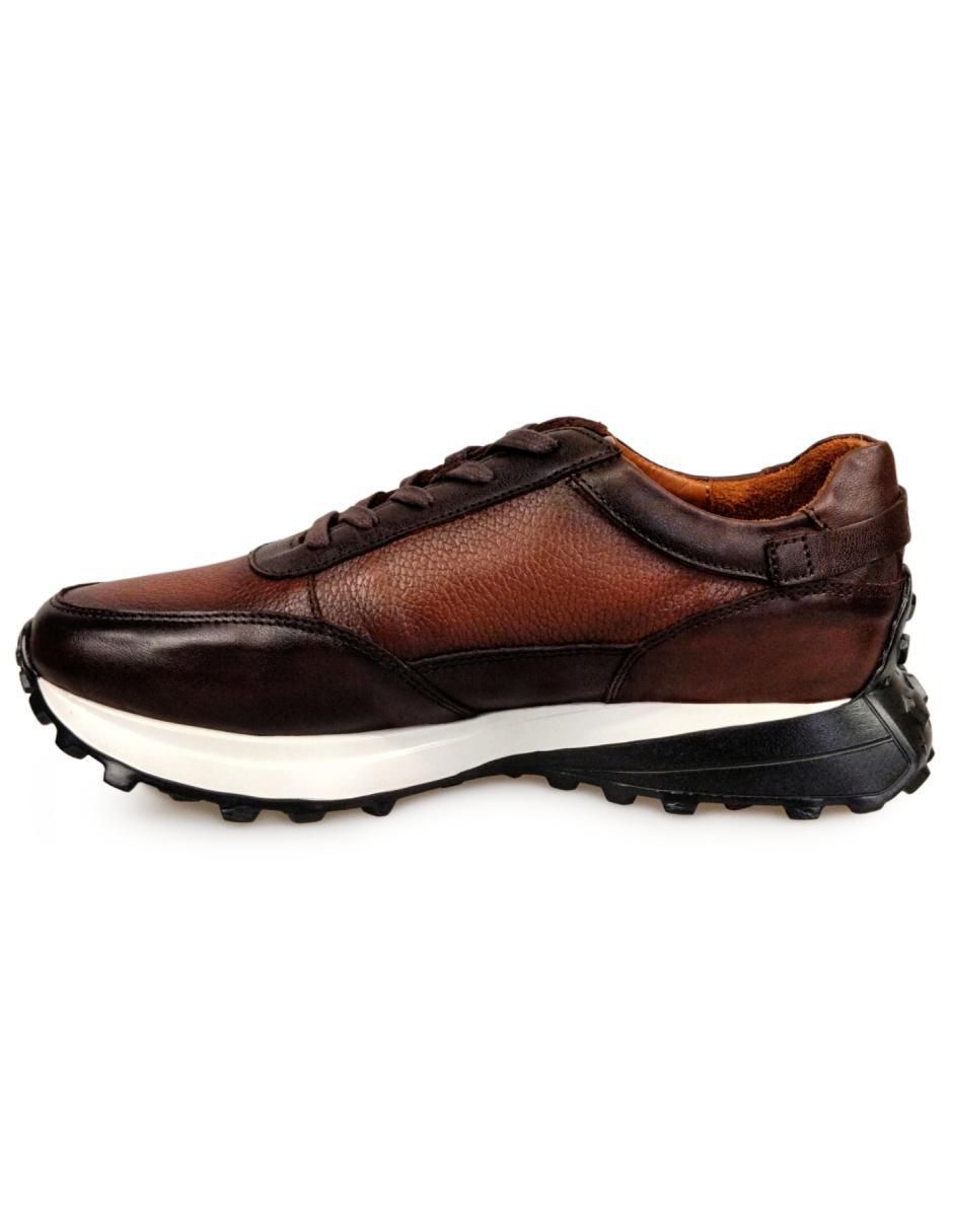 Tenis de piel Gromo One para hombre 4
