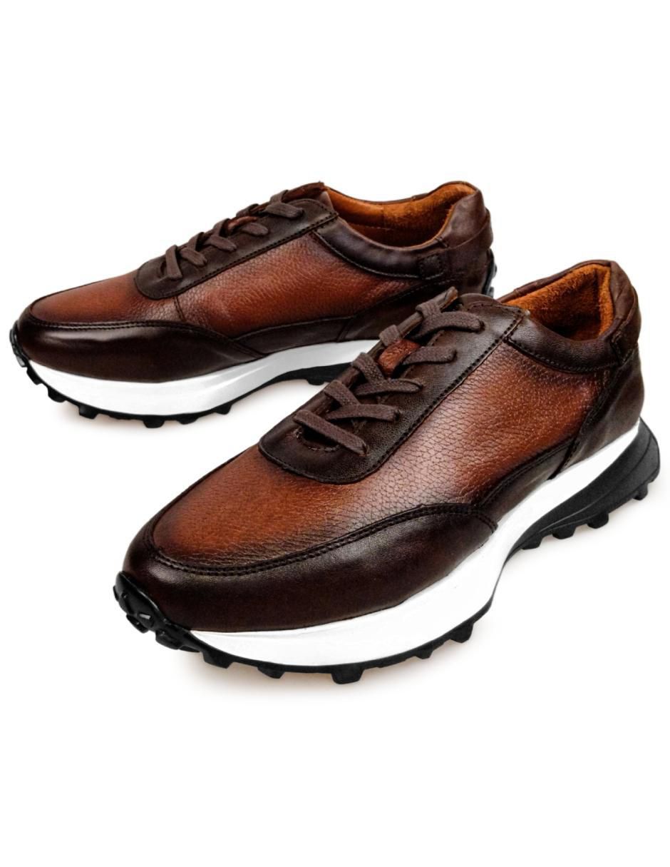Tenis de piel Gromo One para hombre 6