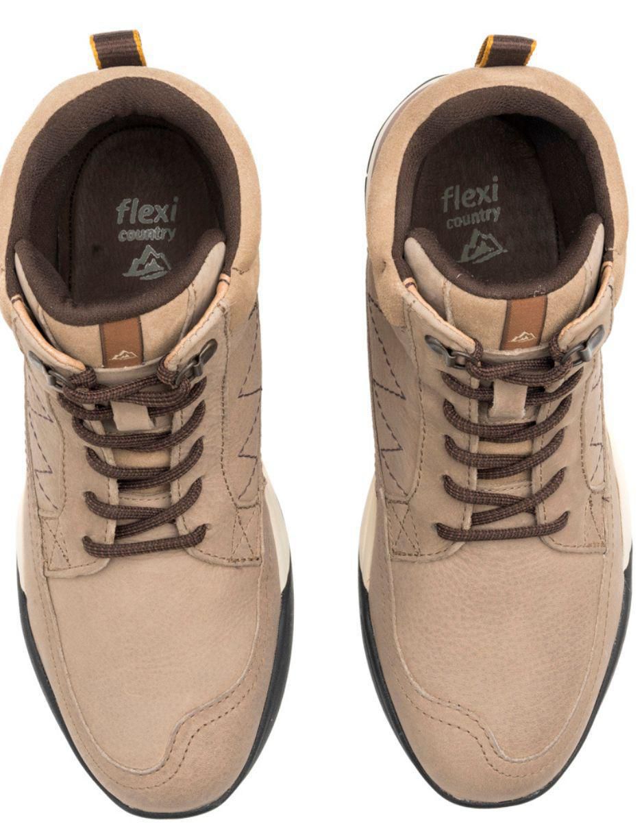 Bota/botín flexi sin familia o colección  "de" piel "para hombre"