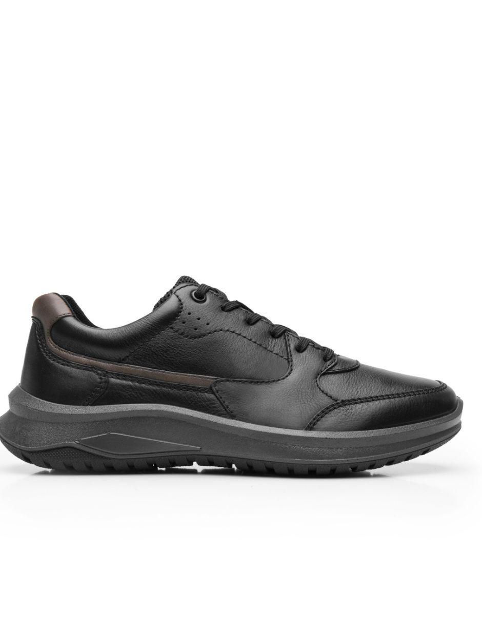Tenis de piel para hombre