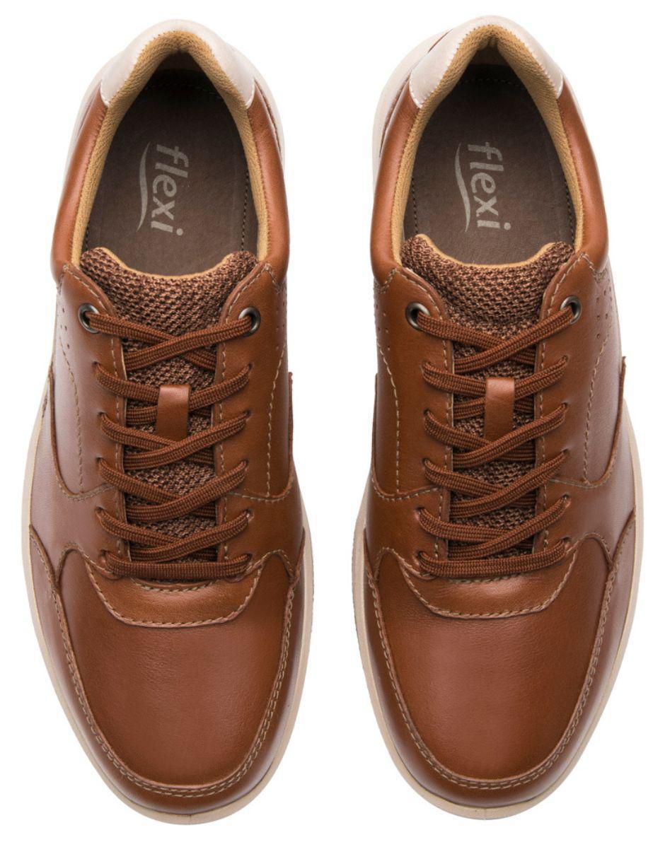 Tenis de piel para hombre 3