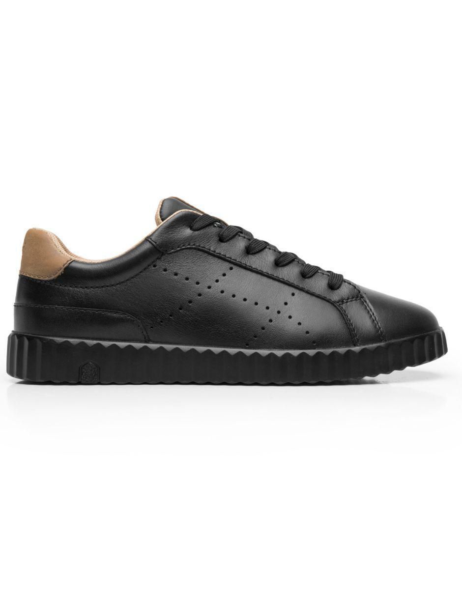 Tenis de piel para hombre